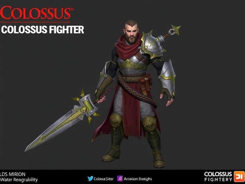 Colossus Fighter Main Hero Character Colossus Fighter Hero Character